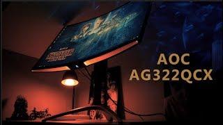 AOC AG322QCX Review - 32 Inch 1440p 144Hz Gaming Monitor with Freesync and a VA Panel