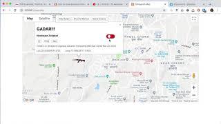 Changing Google Map Markers Using Toggle Button