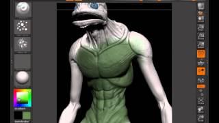 07   Basics of polypainting in ZBrush