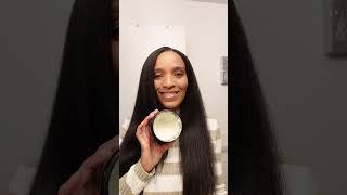 How To Moisturize Heat Trained Natural Hair  #silkpress #shorts