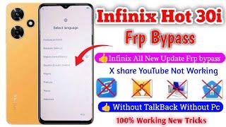 Infinix Hot 30i Frp Bypass Android 13 | Infinix Hot 30i (All Infinix) Google Account Bypass | 100%