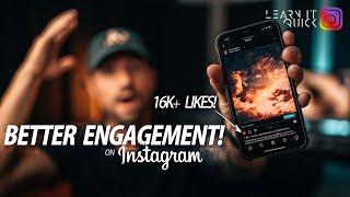 5 EASY TIPS for BETTER ENGAGEMENT on INSTAGRAM!