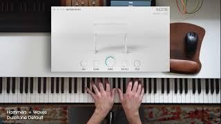 Hammers + Waves - Dulcitone - Default Sound In Action