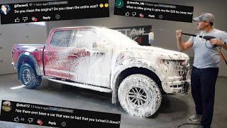 The SHOCKING Truth About The Detail Geek! | Q&A + Ford Raptor Detail!