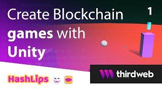 Create blockchain games with Unity and thirdweb part 1