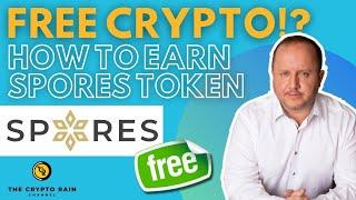 How To Earn Some Free Spores Network Tokens