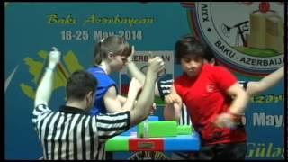 SENIOR WOMEN RIGHT 50KG KIRAZ, ESRA TURKEY 3241 vs ALINA, VOLKOVA RUSSIA 7830 2nd final