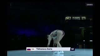 Daria Tikhonova aerobic gymnastics 2021 European Championships