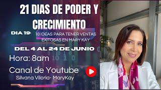 DIA 19: 10 IDEAS PARA TENER VENTAS EXITOSAS EN MARY KAY