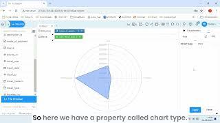 Radar Chart Customization Options Open Source BI Helical Insight 5.2.1