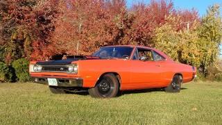 1969 ½ Dodge Super Bee A12 440 Six Pack 4 Speed in Orange & Ride on My Car Story with Lou Costabile