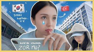 [VLOG]𐙚  KORE’DE OKULDA SABAHLAMAK??  Sınavlar…. Ep.12