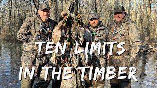 Duck Hunting With 20 Gauges | Ten Limits After The Split | Into The Woods with Rusty Creasey