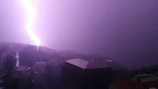 Lightning in slow motion