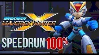 (PSP) Longplay:  Mega Man Maverick Hunter X - 100% (NO DAMAGE) Hard Mode