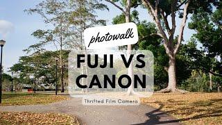 Manual vs Auto Film Camera Photo Walk ‍️