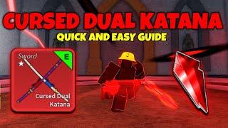 How To Get Cursed Dual Katana (CDK) Fast & Easy | Blox Fruits