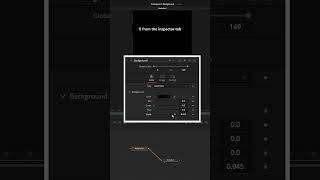 create TRANSPARENT BACKGROUND in FUSION. #davinciresolve #shorts