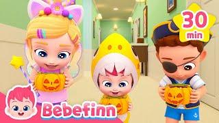 Happy Halloween Party with Bebefinn Family  Chumbala Cachumbala +More Songs for Kids