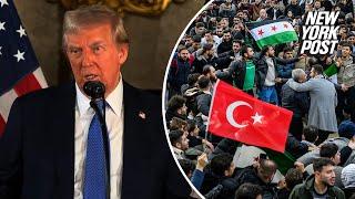 Trump claims Turkey’s Erdogan directed rebels behind ‘unfriendly takeover’ of Syria