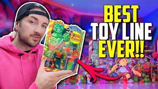 NAME A BETTER TOY LINE!? I'll wait... Toxic Crusaders FULL line - Toy review.