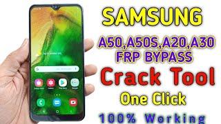 Samsung A50,A30,A20 Frp Bypass | Free tool One click 100% Working Tool (All Samsung )