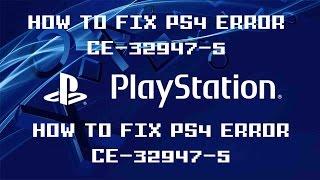 How-to Fix Sony PS4 / Pro Error CE-32947-5 - Cannot Download - Playstation Tutotial - ZanyGeek