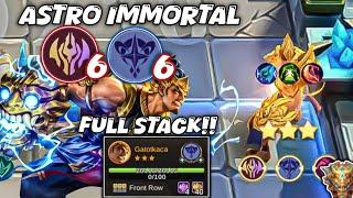 MAGIC CHESS | GATOTKACA FULL STACK ASTRO IMMORTAL | META