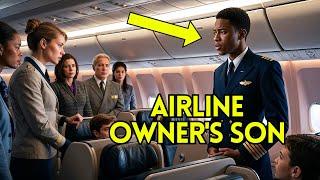 Black Pilot Told to Sit in Economy, Not Knowing He’s the Owner’s Son