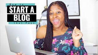 How to START A  BLOG AND MAKE MONEY in 2021 | Nakisha Wynn - Vlogmas Day 16