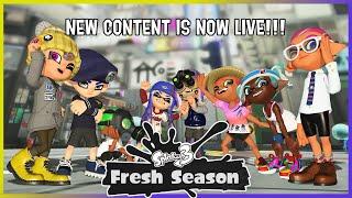 FRESH SEASON 2023 IS HERE!!! [Splatoon 3 Live]