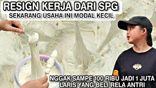 RESIGN KERJA DARI SPG || SEKARANG USAHA INI MODAL Kecil NGGAK SAMPE 100 Ribu JADI 1 JUTA IDE JUALAN