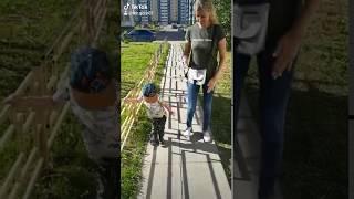 Бабушка и внук