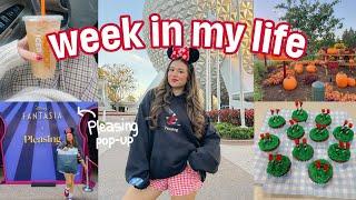 fall week in my life | Pleasing pop-up, EPCOT, halloween costume reveal 