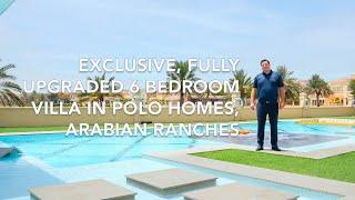 Exclusive, Fully Upgraded 6 Bedroom Villa in Polo Homes, Arabian Ranches