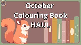 October 2024 Colouring Book Haul