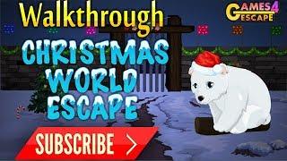 Christmas World Escape Walkthrough[Games4Escape]