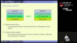 IBM GPFS Native RAID