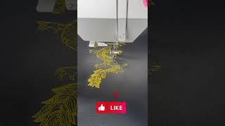 Машинная вышивка #machineembroidery #машиннаявышивка #sewing #shortvideo #shortcraft #ручная_работа