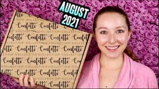 AUGUST 2021 CONFETTI COLLECTION SUBSCRIPTION BOX UNBOXING | Adventure Awaits Theme!