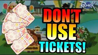 DON'T USE YOUR EGG BALANCING TICKETS!! - RAGNAROK ORIGIN