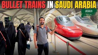 Saudi Arabia BULLET TRAIN Journey (Madinah to Jeddah)