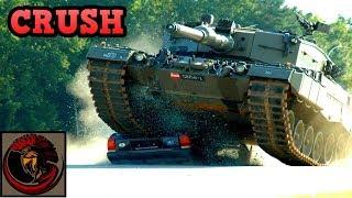 TANKS CRUSH CARS! -  Strong Europe Tank Challenge 2018