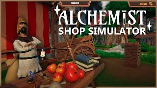 ALCHEMIST SHOP SIMULATOR | Trade, Brew Potions, Grow Ingredients and MORE!! | FIRST IMPRESSIONS