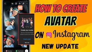 How To Create/Make Avatar On Instagram 2024 New Update