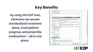 E2P Anxiety Disorders & Depression Tool Overview for Accuro QHR EMR