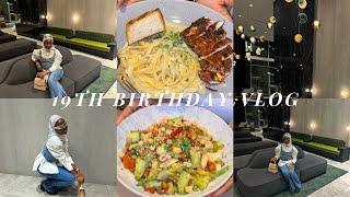 My 19th birthday vlog| GRWM, dinner, friends, gifts