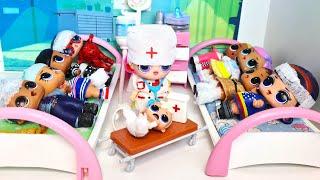 FAKE LOL SENT EVERYONE TO THE HOSPITAL Dolls LOL LOL surprise funny cartoons DARINELKA