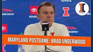 Maryland postgame: Illini coach Brad Underwood press conference