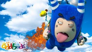 Pogo's Jetting Off! | Oddbods Cartoons | Funny Cartoons For Kids